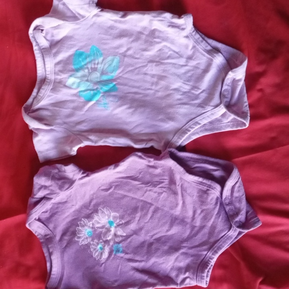 DKNY 0-3months onsies